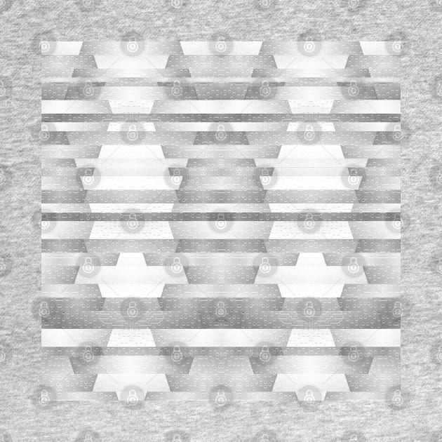 Totem Abstract Motif in Gray by machare